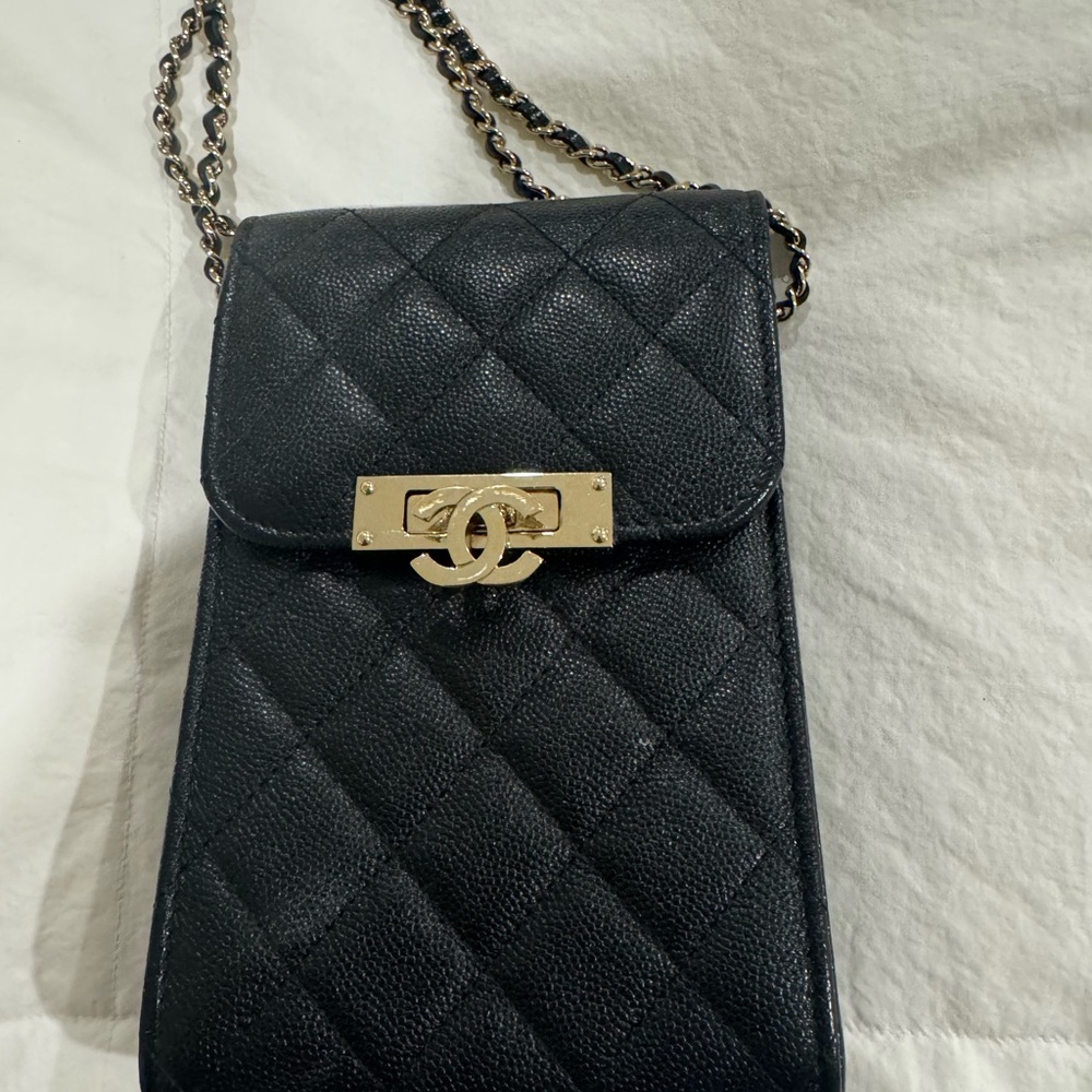 CHANEL Golden Class Crossbody Bag